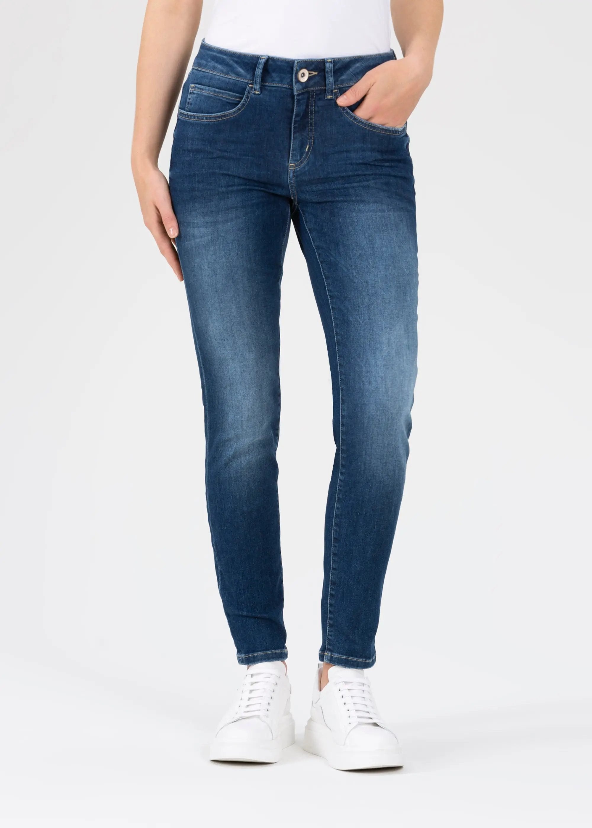 Peggy in jeans blue Slim-fit